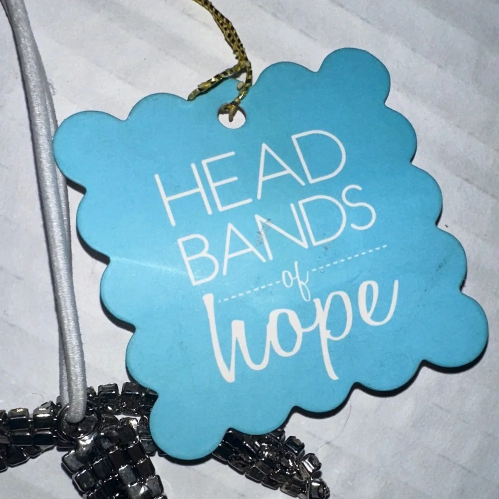 Silver Rhinestone Headband - Headbands of Hope‎